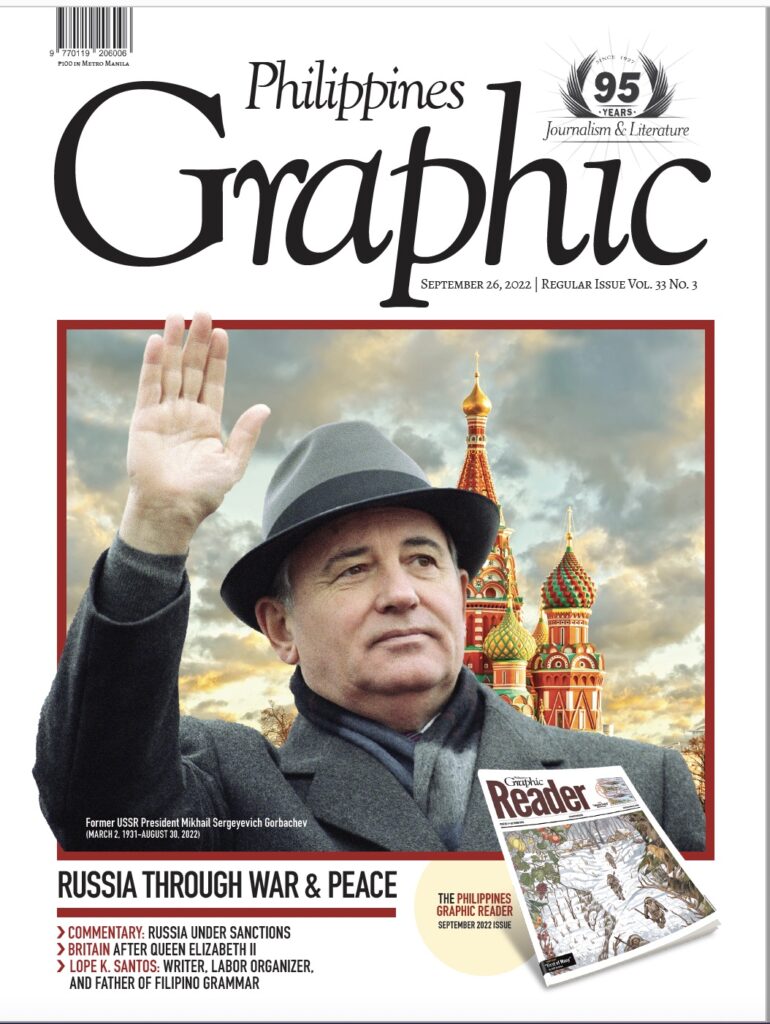 Philippines Graphic September 26, 2022 Issue Philippines Graphic
