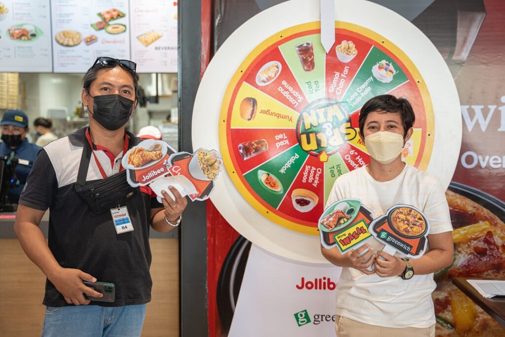 Mix & Match your favorite meals from Jollibee, Mang Inasal, Chowking