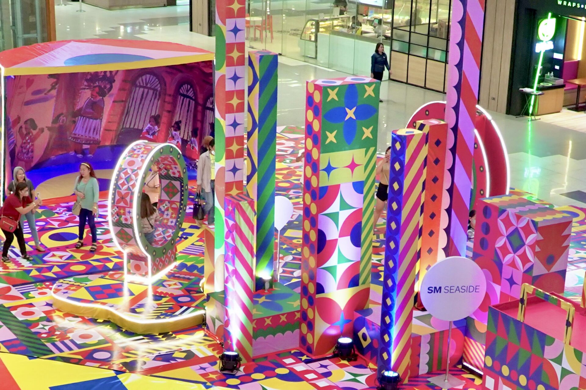 SM Seaside, Your Stage for Extraordinary Experiences Philippines Graphic