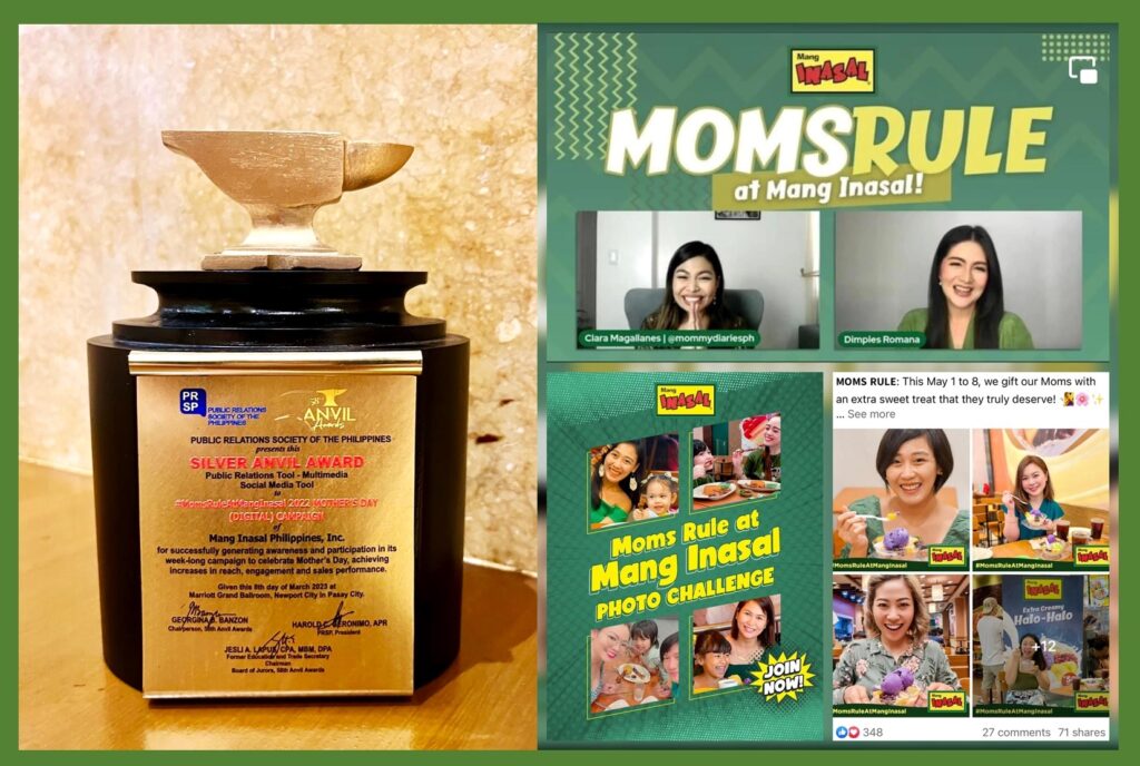 Mang Inasal wins Silver Anvil_Award