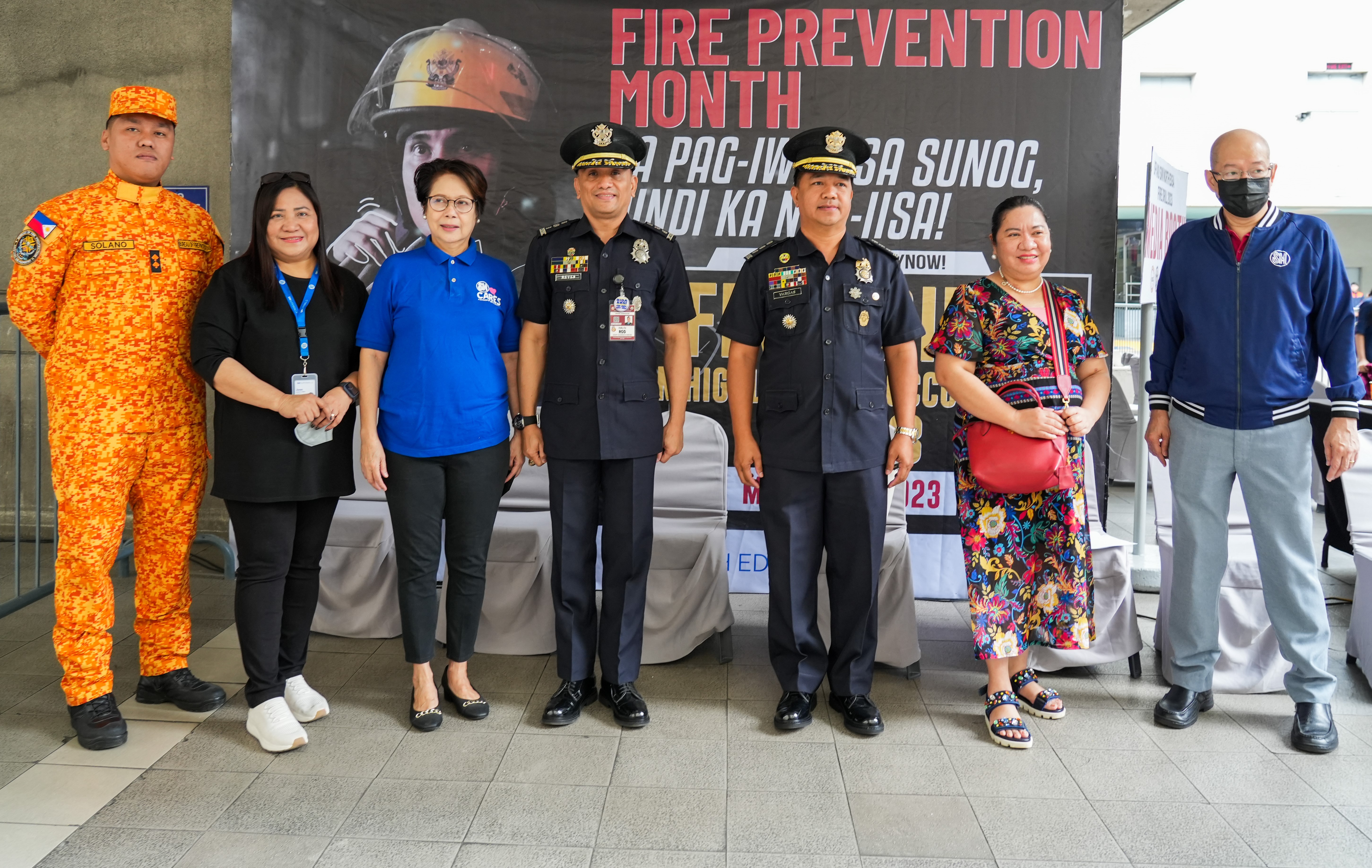 BFP and SM hold Nationwide Fire Drill - Philippines Graphic