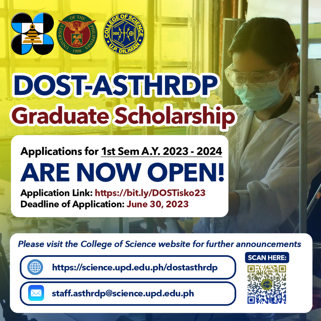 ASTHRDP 2023 scholarship call for applications