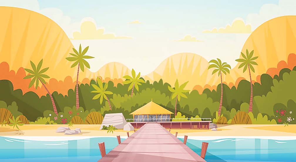 FICTION-PHOTO8_tropical-beach-water-bungalow-house-landscape-summer-travel-vacation-concept-flat-vector-illustration-92454274