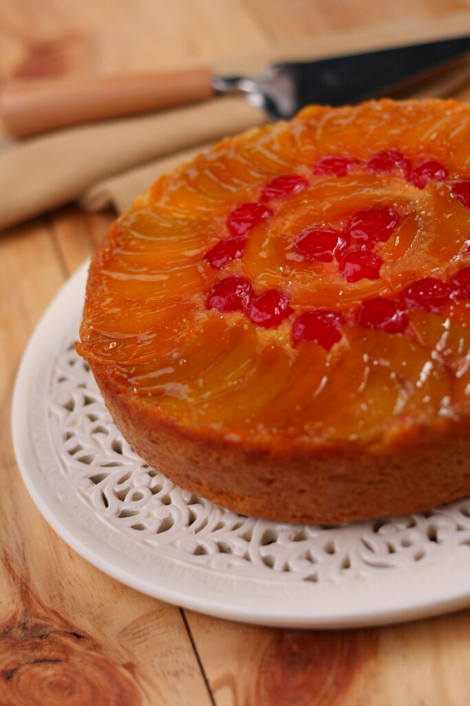 PHOTO_PEACH UPSIDE DOWN CAKE