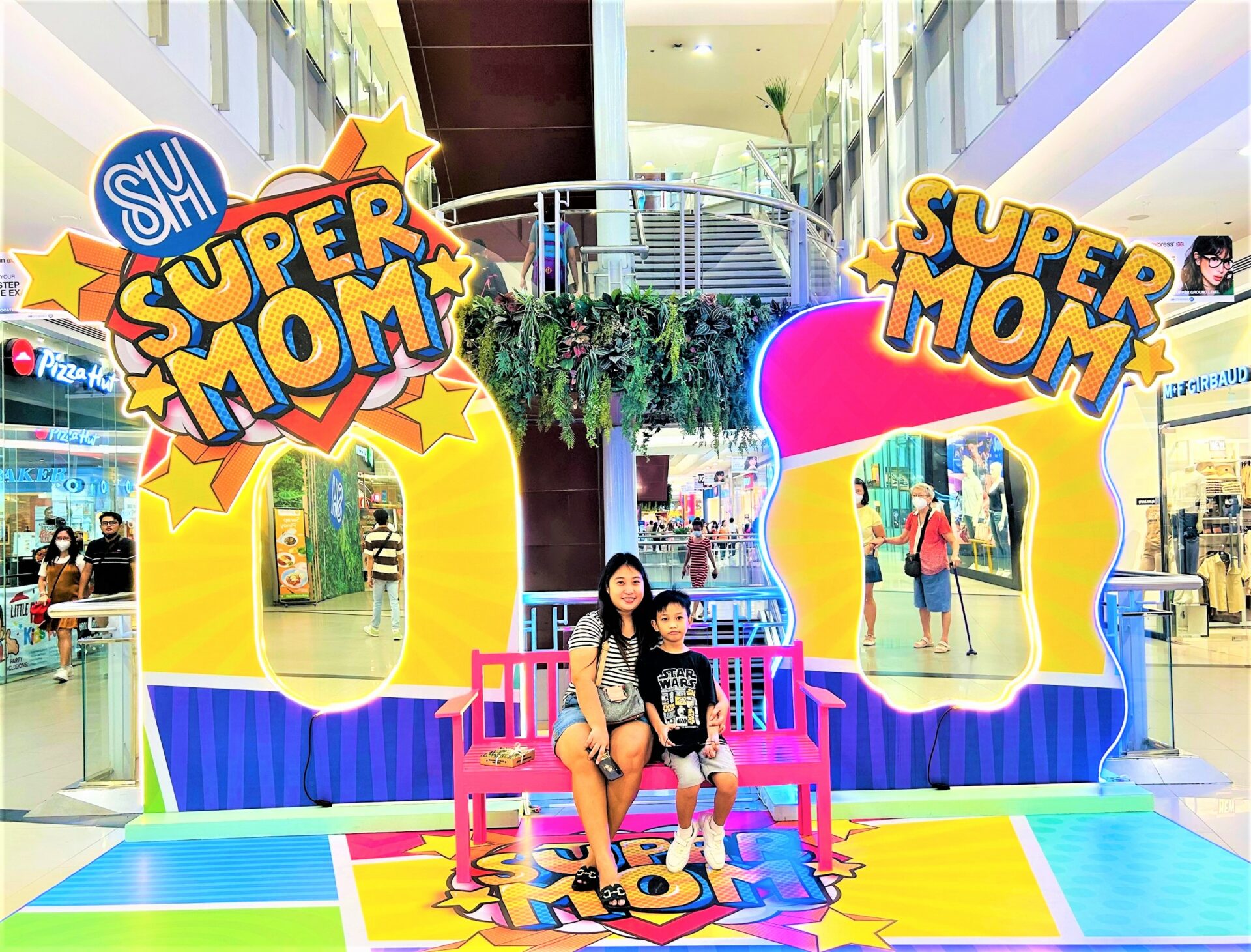 Celebrating your Super Mom at SM Philippines Graphic