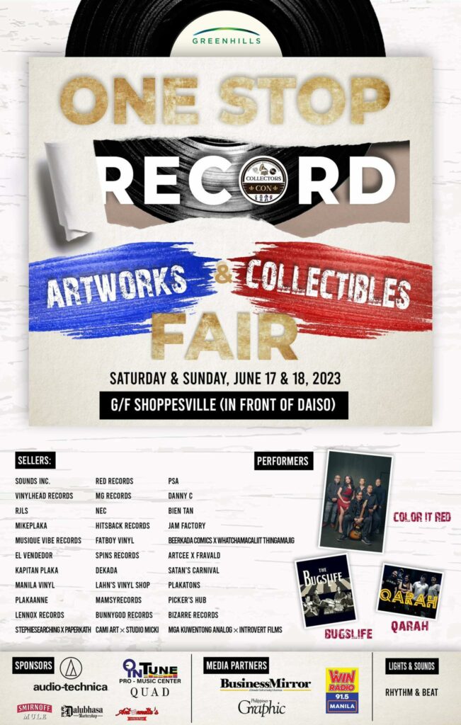 Best vinyl and art from Collectors Con Philippines Graphic