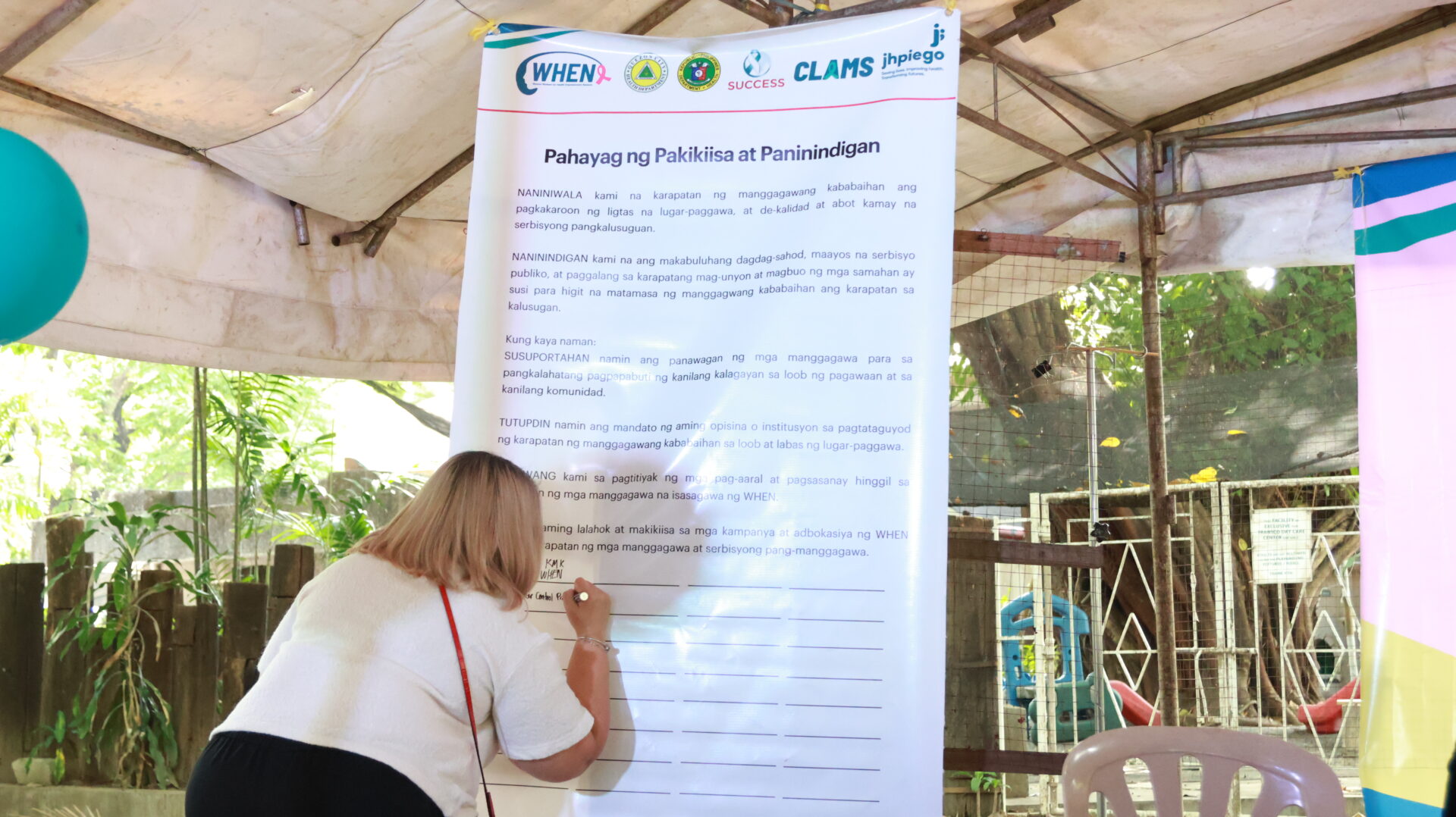 Women health workers group launch “Stronger Together than Cancer ...