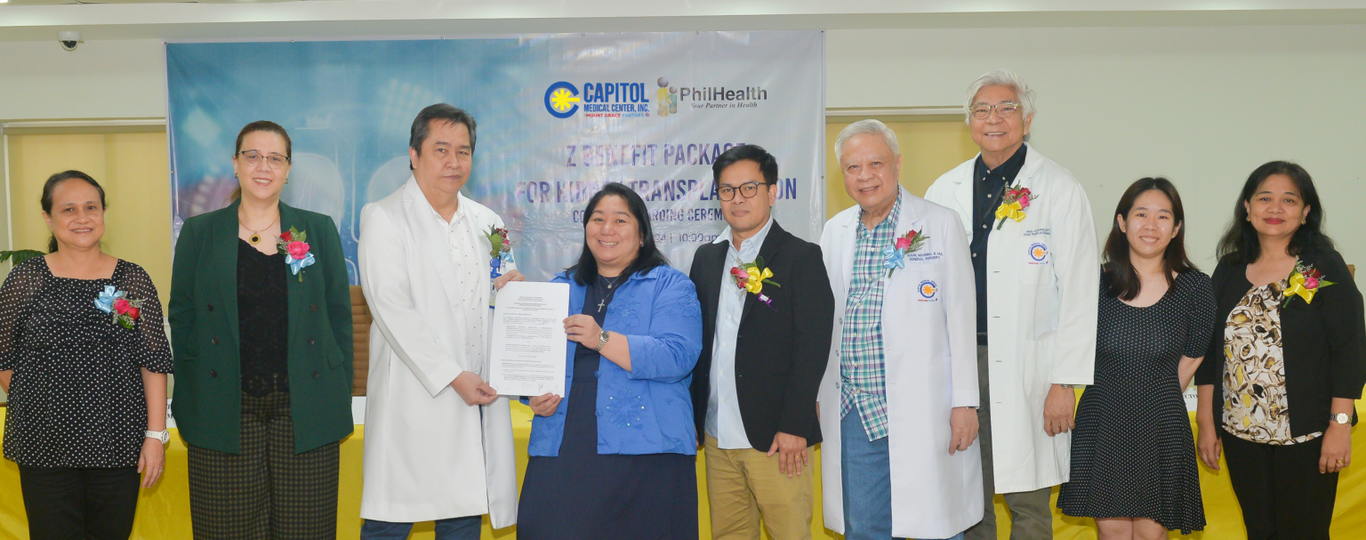 Capitol Medical Center, Inc. ZBenefit Package for kidney