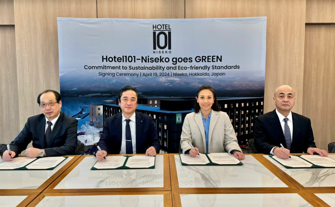 Hotel101 Niseko Goes Green