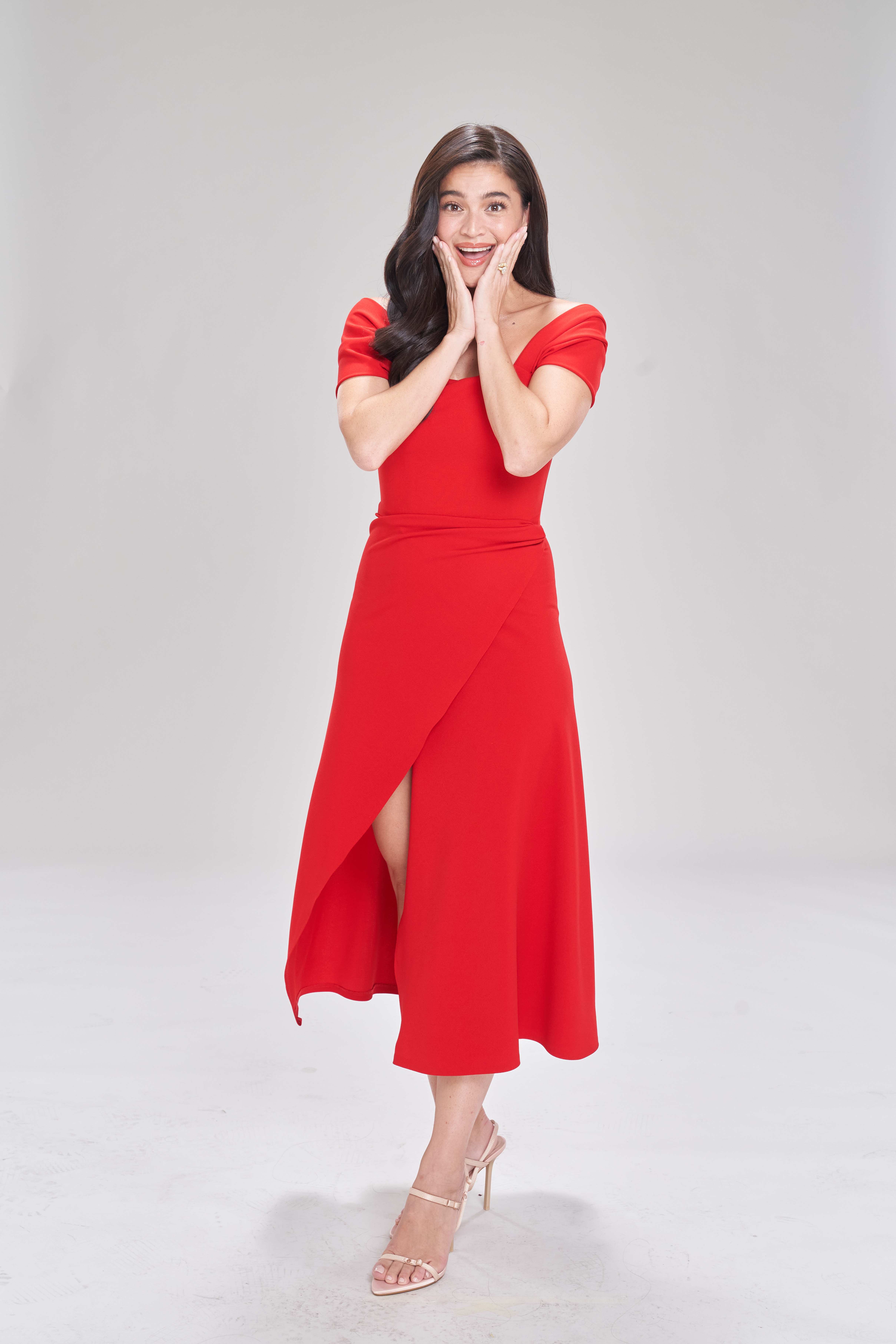 anne curtis red dress Like Anne Curtis, make today a special day with Red Ribbon
