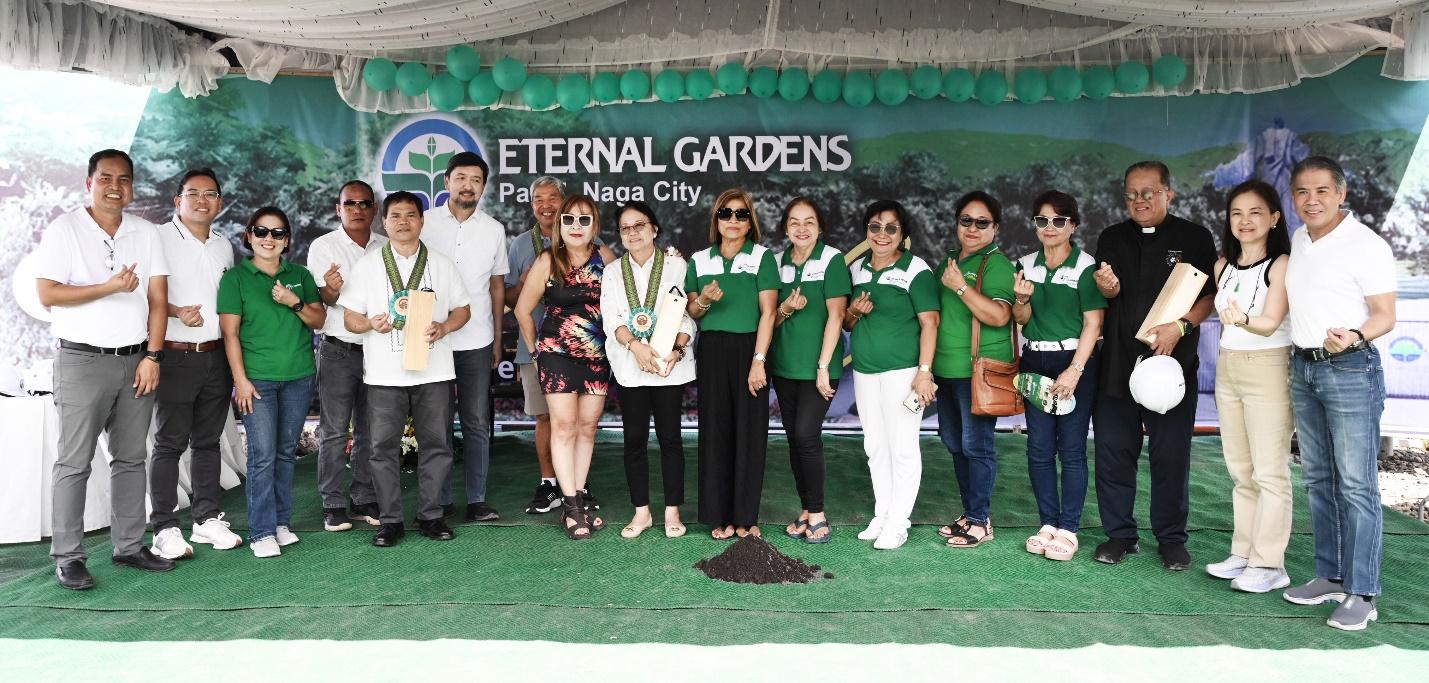 Eternal Gardens breaks ground for its 13th park in Brgy. Pacol, Naga ...