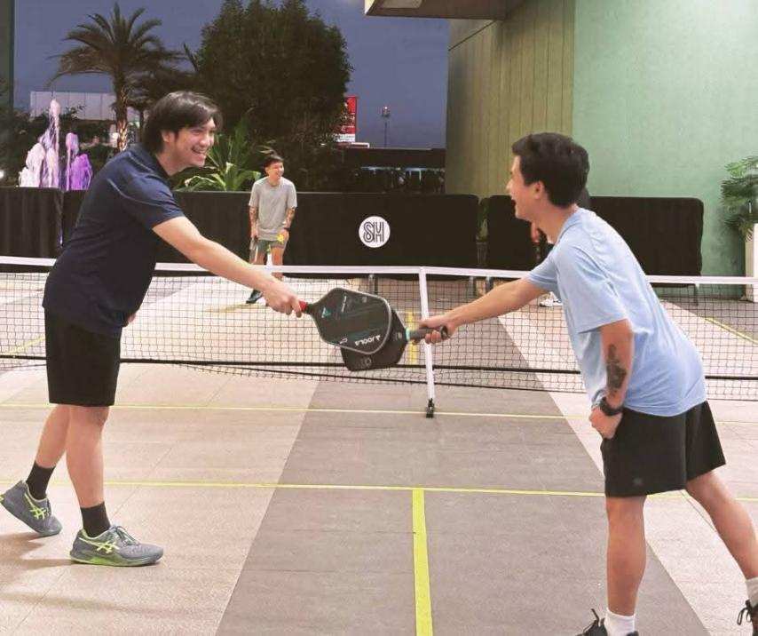 Players Enjoy An Exciting Game Of Pickleball At Sm City Cabanatuan, Showcasing Skill, Fun, And Friendly Competition. (1)