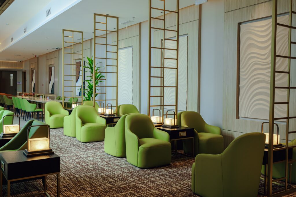 The New Marhaba Lounge Offers A Comfortable And Stylish Retreat For Up To 170 Guests