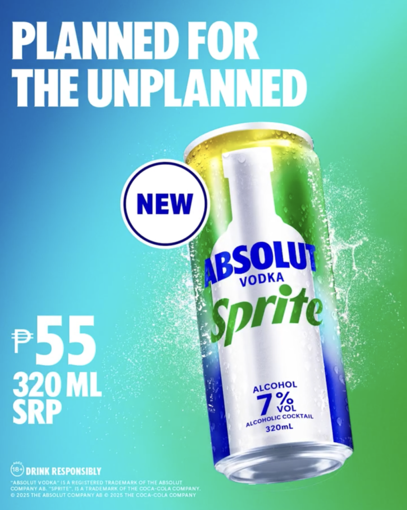 Absolut Sprite Planned For The Unplanned