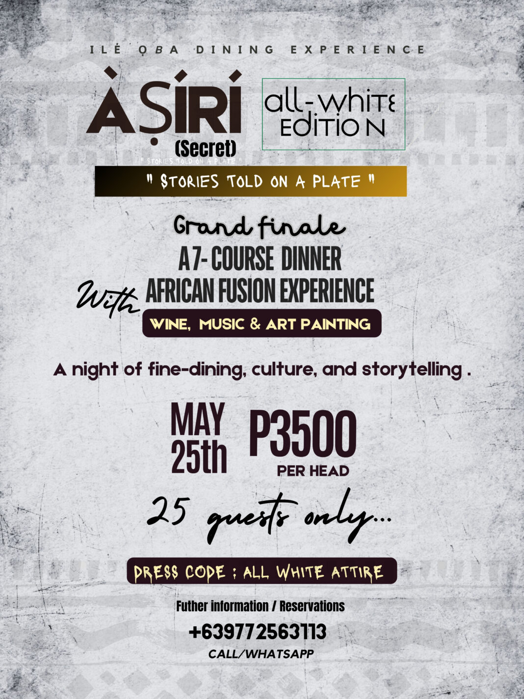 Asiri Dinner Preeventphoto