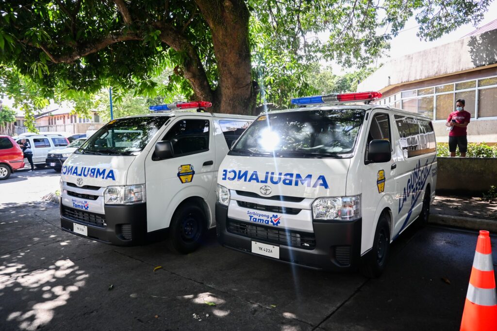 District Hospitals Of Nagcarlan, Majayjay Ambulance2