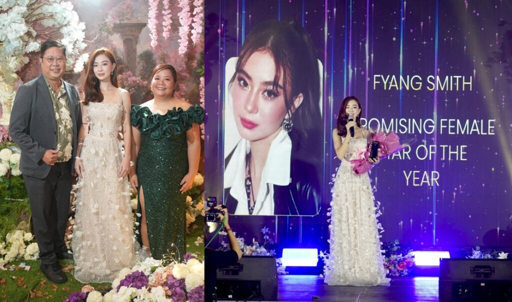 Mang Inasal Endorser Fyang Smith Wins Promising Female Star Of The Year At 6th Vp Choice Awards