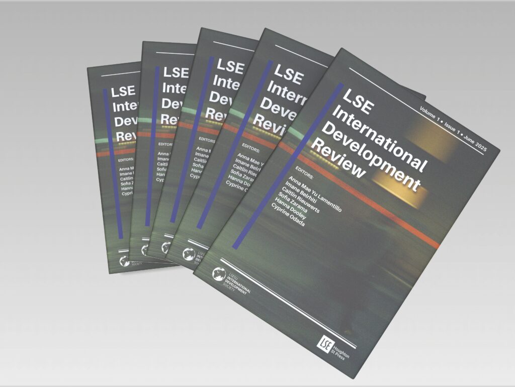 3 Lse International Development Review Volume 1 Issue 1 June 2025