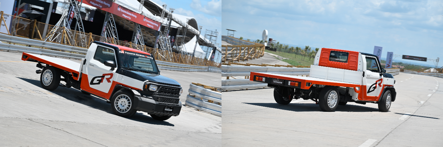 A black truck parked on a road

AI-generated content may be incorrect.