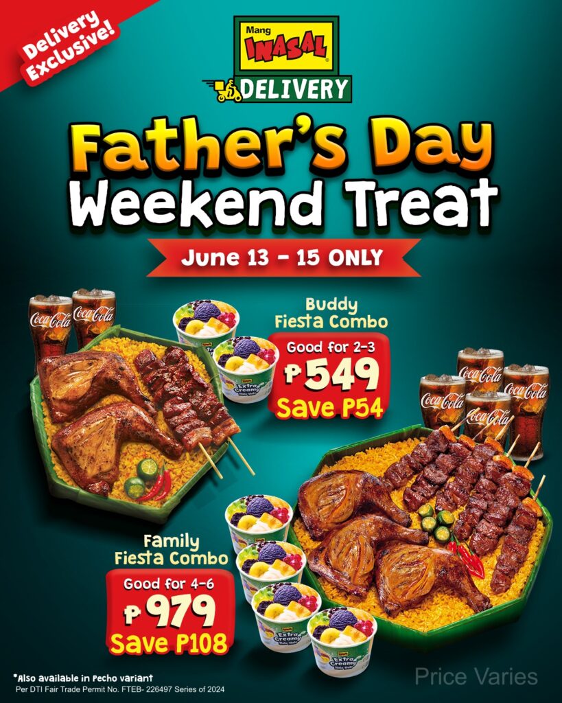 Mang Inasal Father's Day Weekend Treat 2025