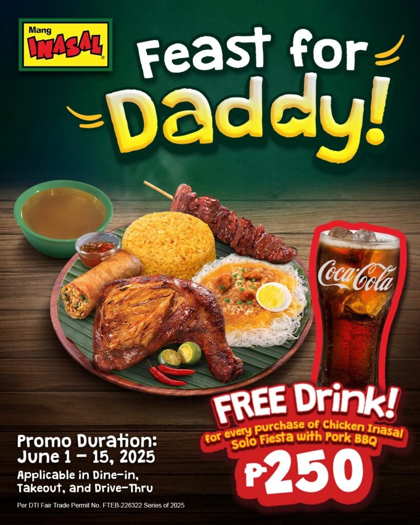 Mang Inasal Feast For Daddy Promo 2025